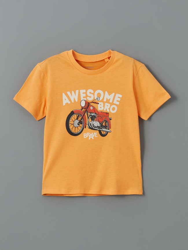 LCW Kids Crew Neck Printed Boys T-Shirt 3-Pack Main Image