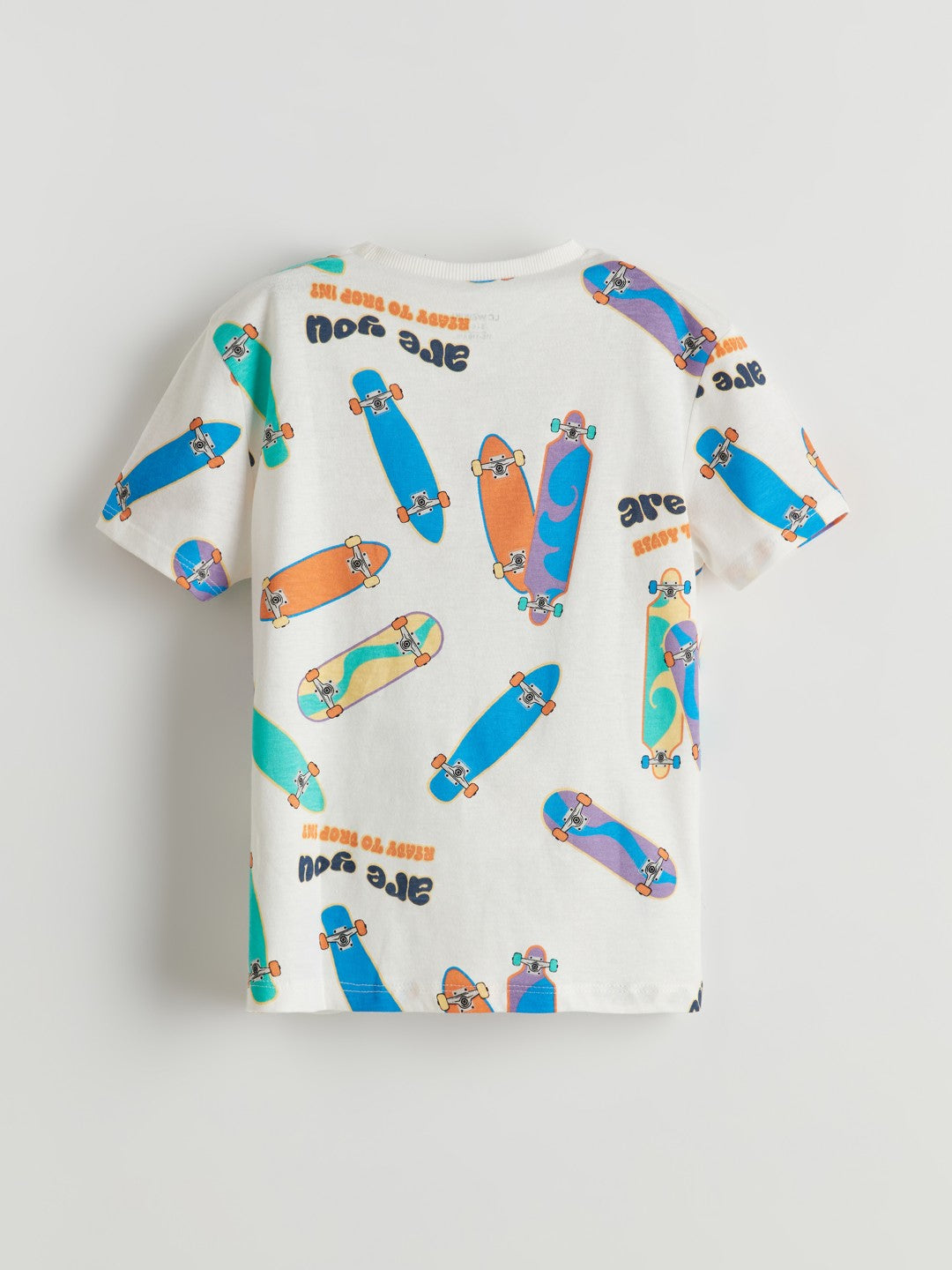 LCW Kids Crew Neck Printed Boy T-Shirt 2-Pack