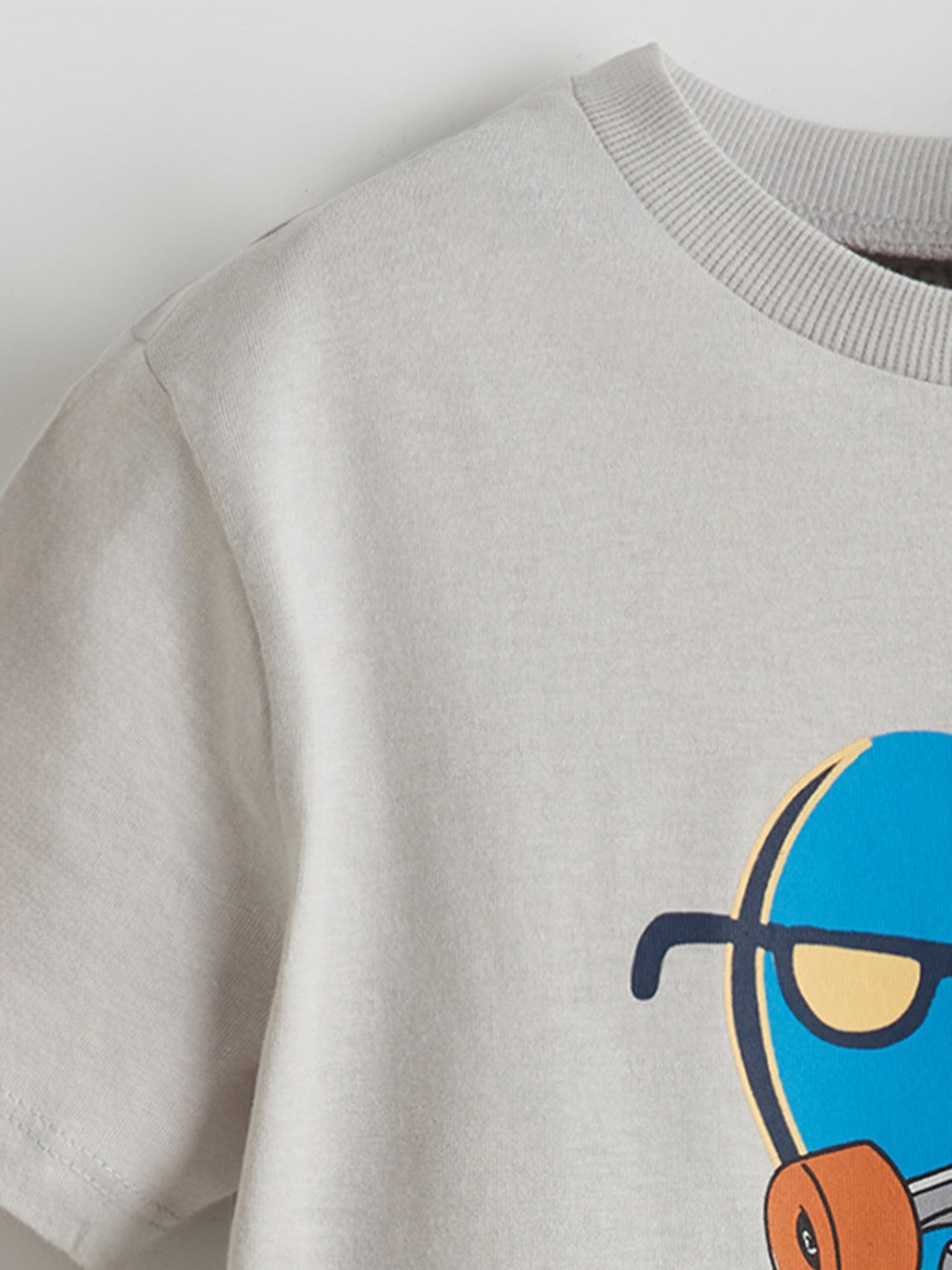 LCW Kids Crew Neck Printed Boy T-Shirt 2-Pack