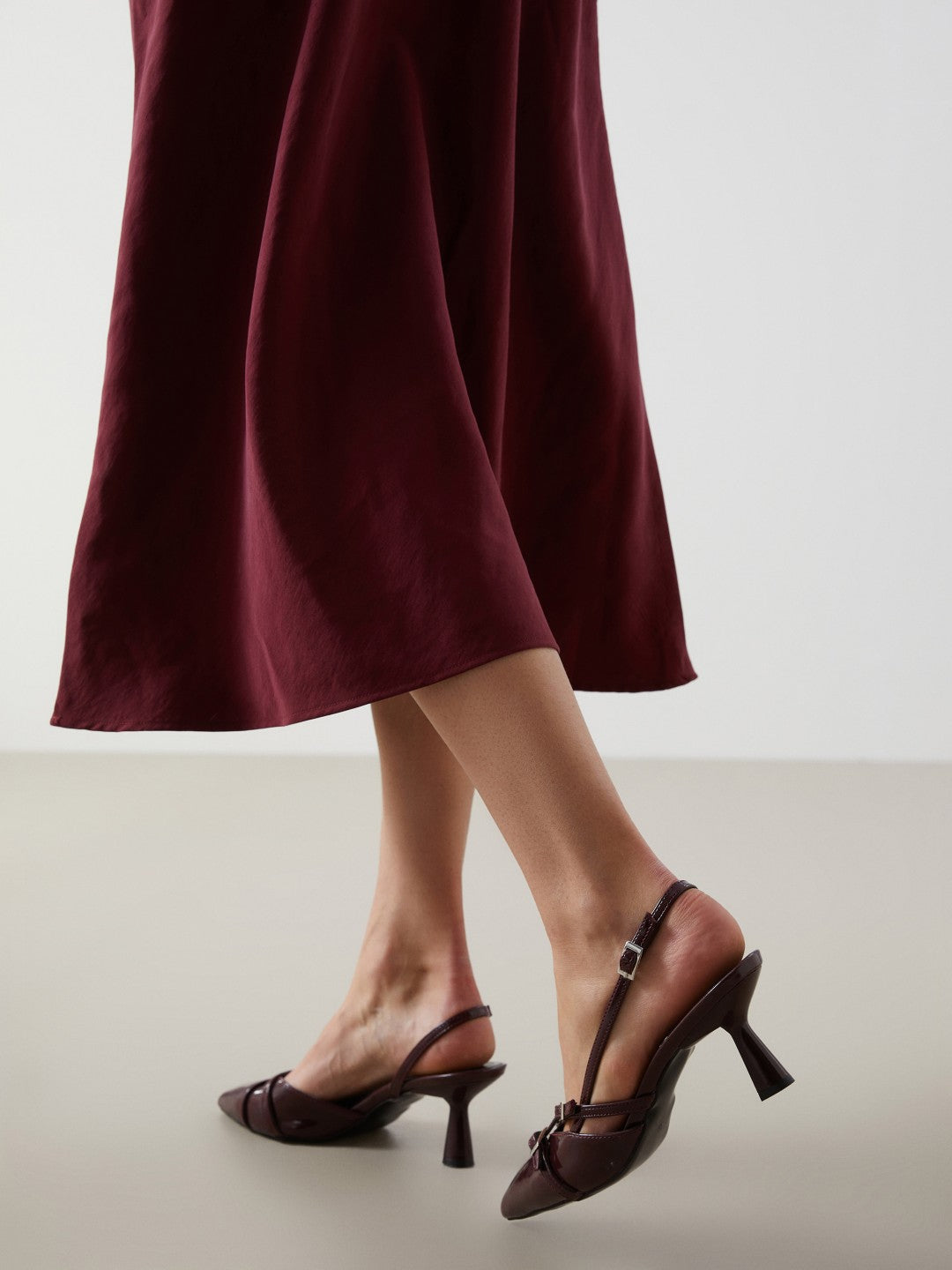 LCW Steps Pointed Toe Women High Heel Shoes