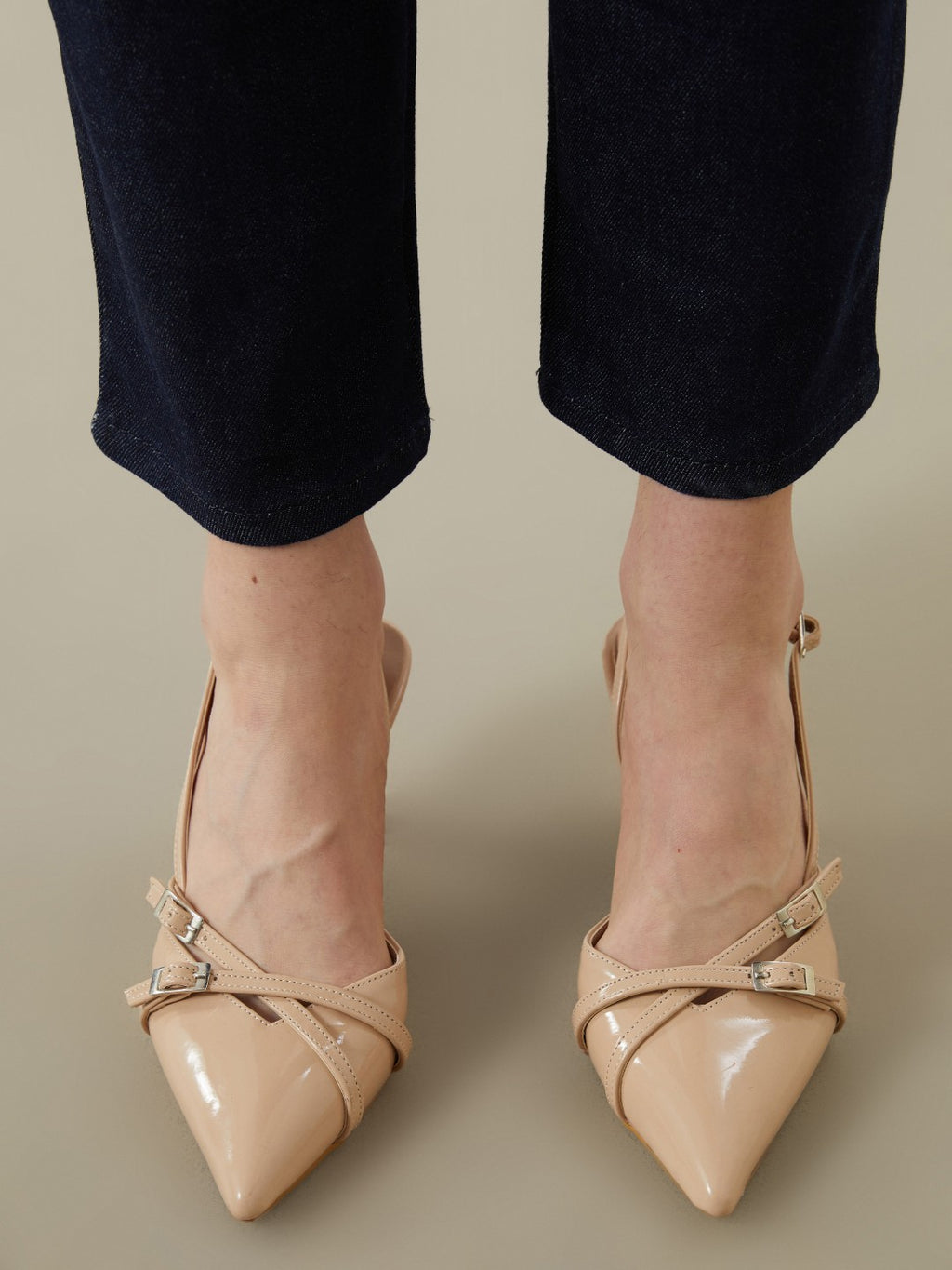 LCW Steps Pointed Toe Women High Heel Shoes