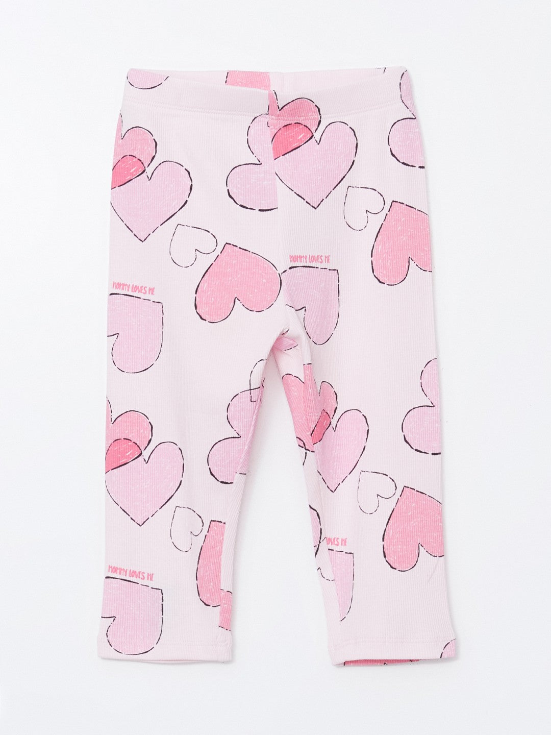 LCW Kids Elastic Waist Printed Girls Leggings