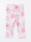 LCW Kids Elastic Waist Printed Girls Leggings