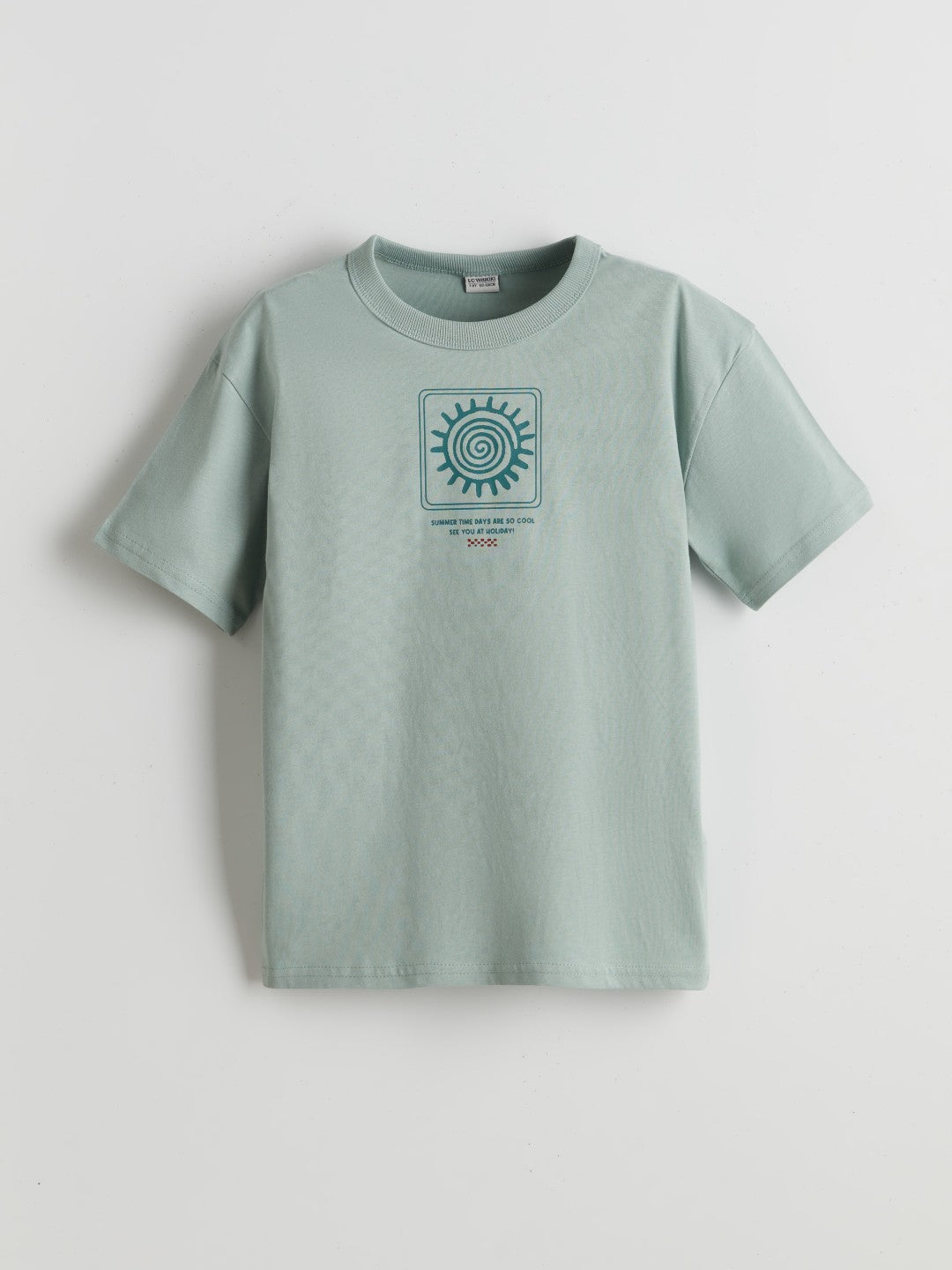 LCW Kids Crew Neck Boy T-Shirt