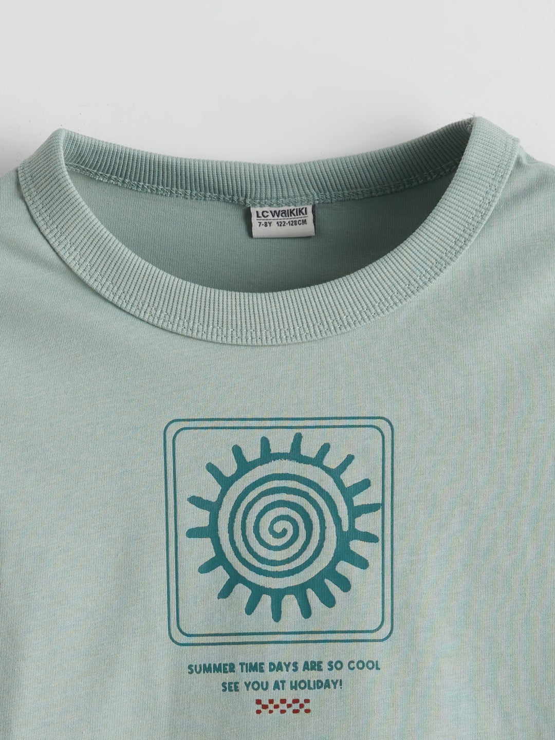 LCW Kids Crew Neck Boy T-Shirt