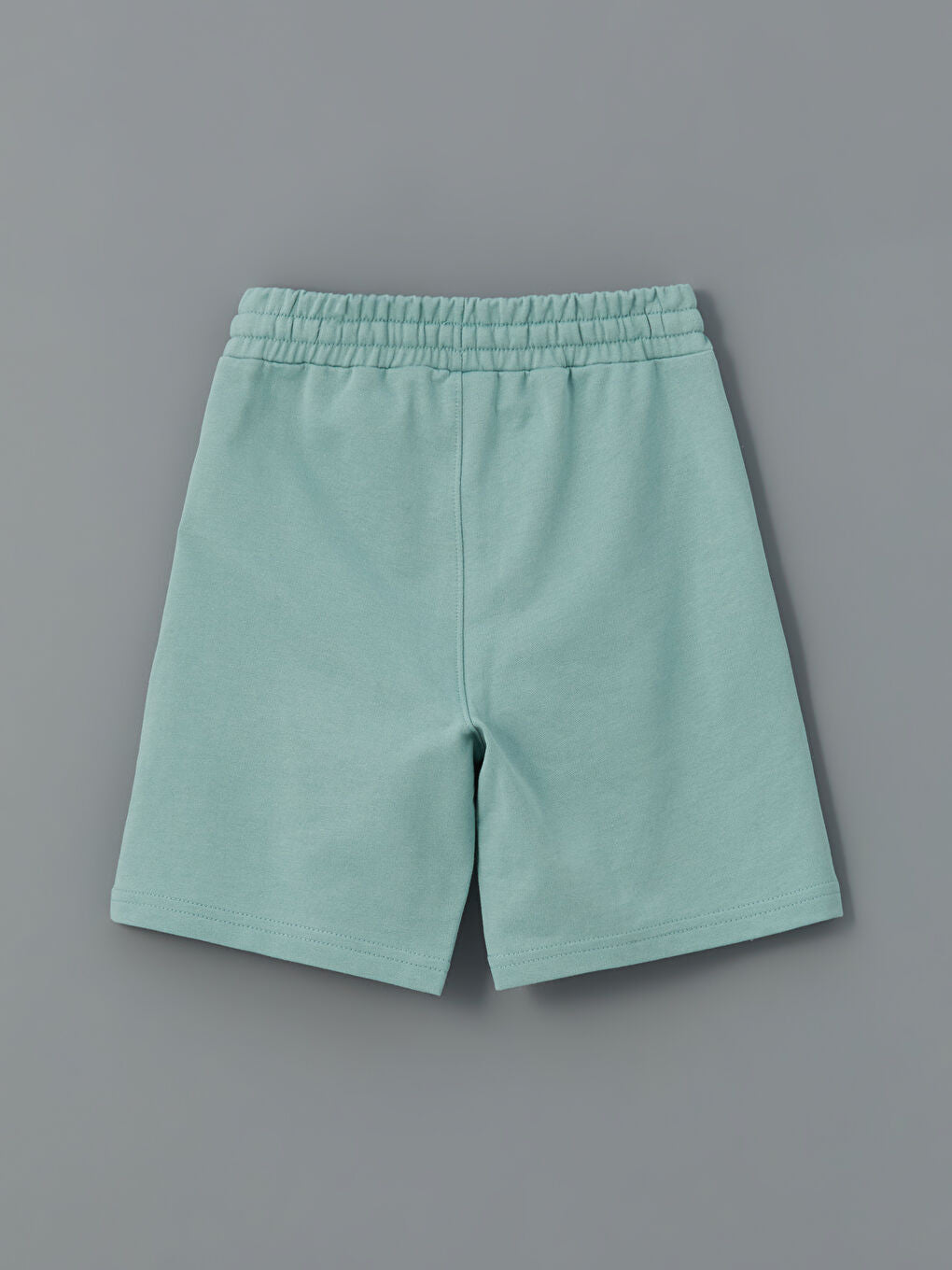 LCW Kids Ecru Crew Neck Boy T-Shirt and Shorts