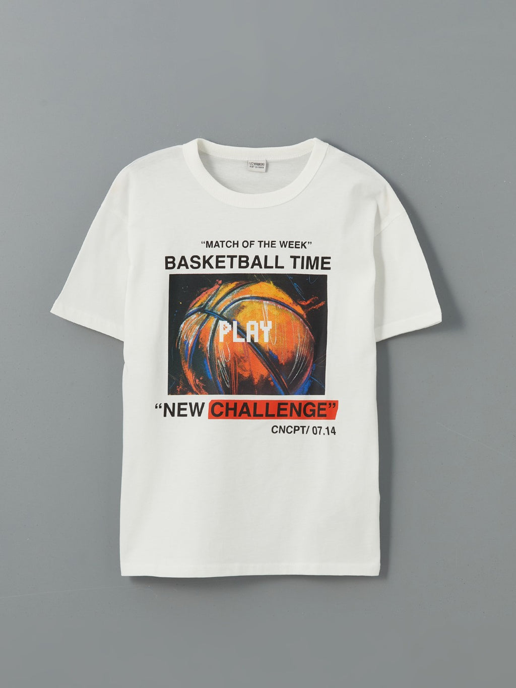 LCW Kids Crew Neck Boy T-Shirt