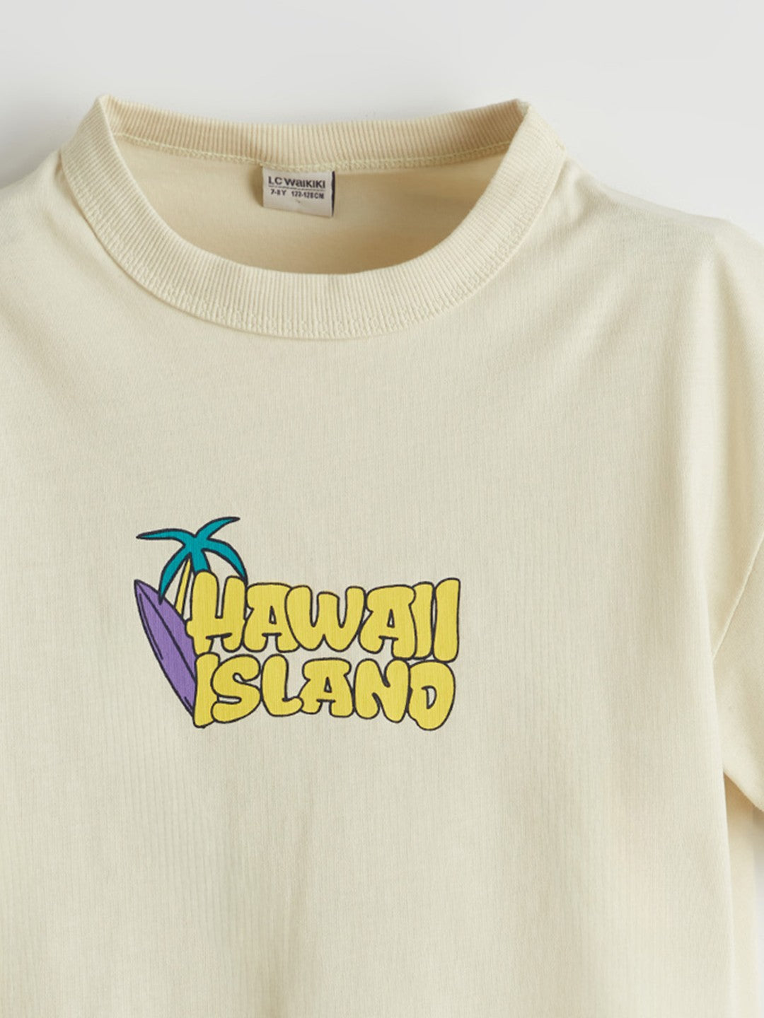 LCW Kids Crew Neck Boy T-Shirt