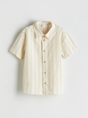 LCW Kids Striped Boy Shirt And Shorts 2-Pack