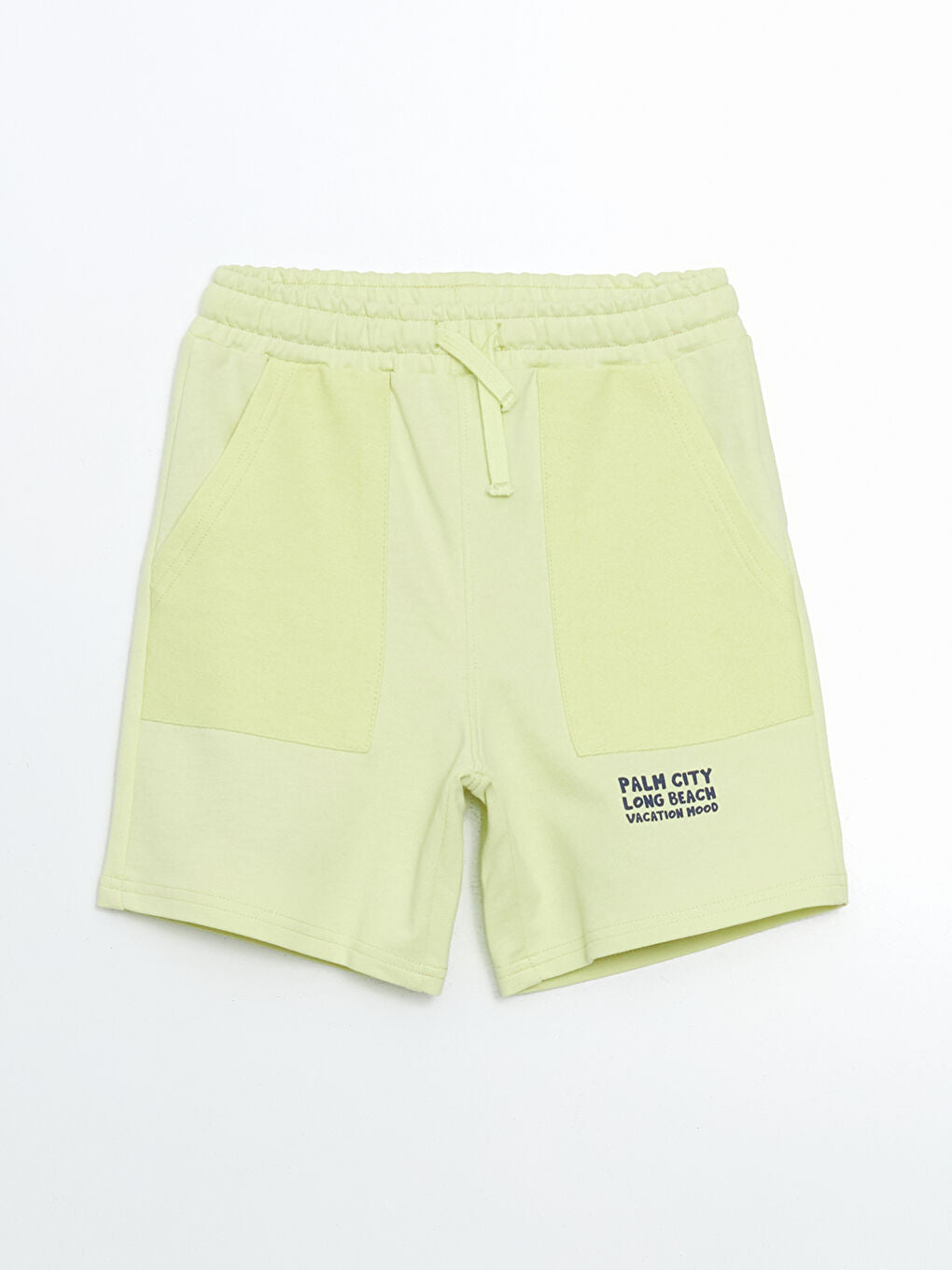 LCW Kids Green Elastic Waist Boy Shorts