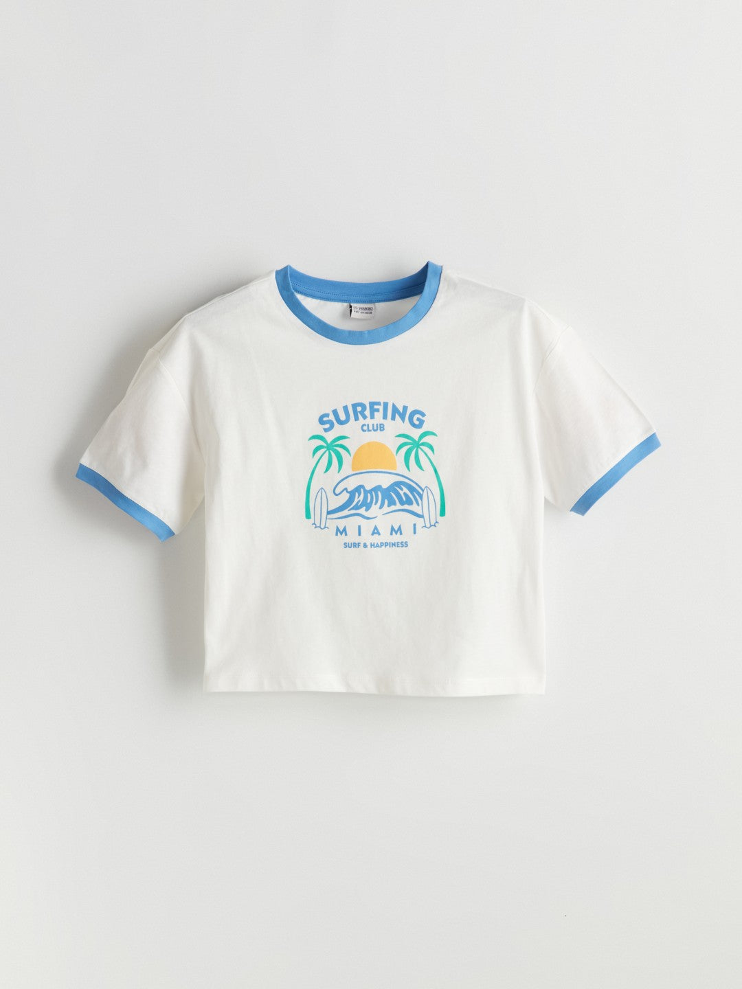 LCW Kids Crew Neck Girls T-Shirt And Shorts
