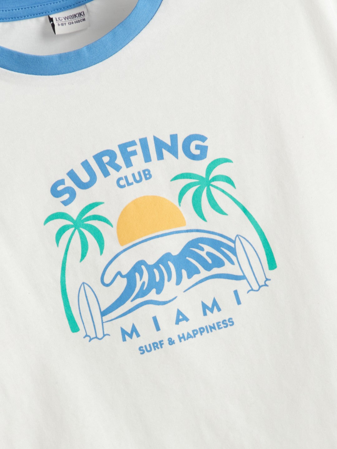 LCW Kids Crew Neck Girls T-Shirt And Shorts