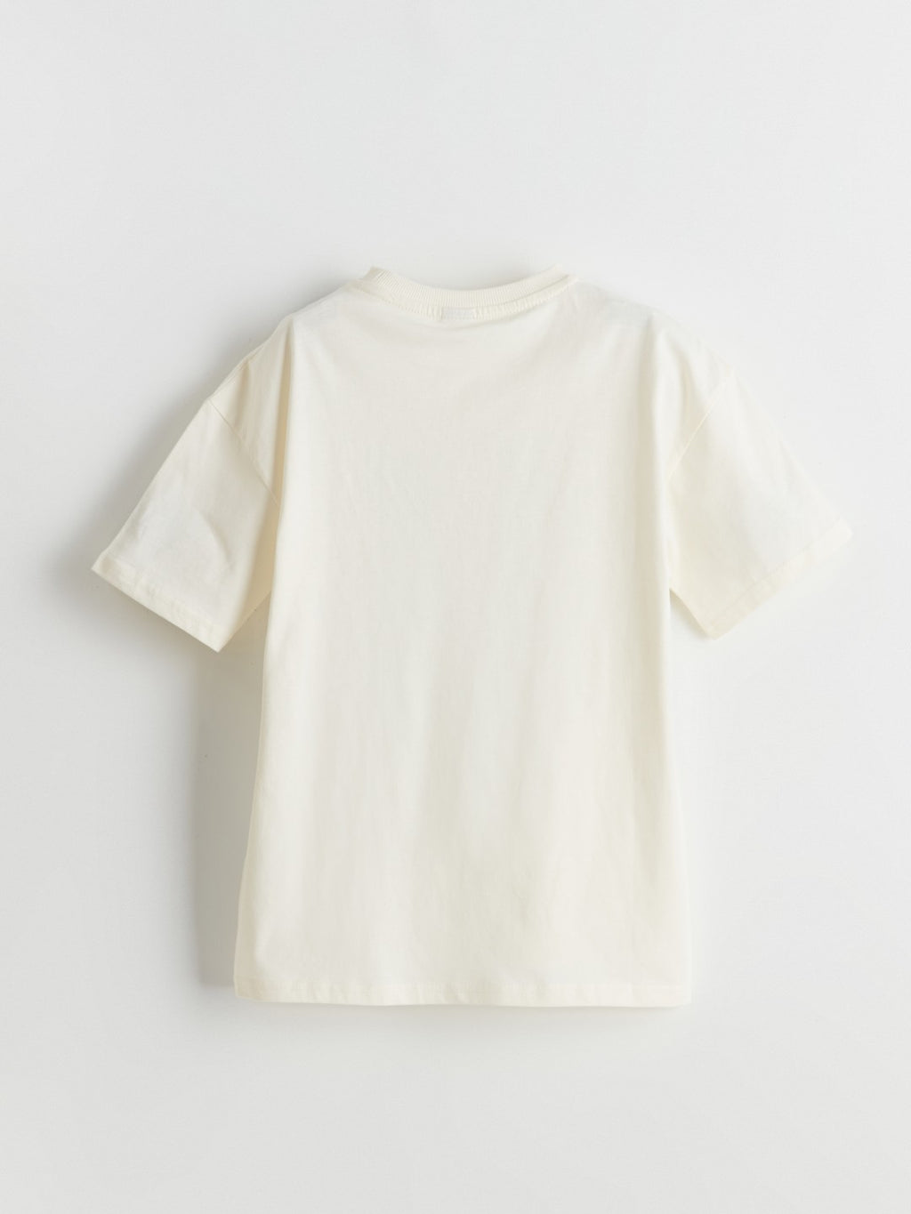 LCW Kids Crew Neck Printed Combed Cotton Embossed BoyS T-Shirt