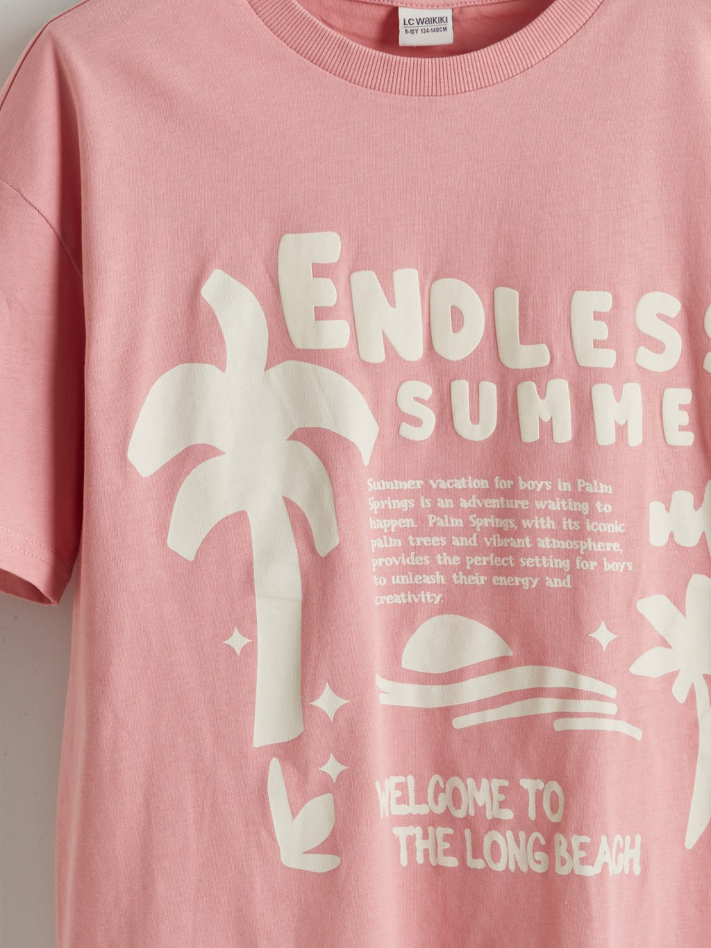 LCW Kids Crew Neck Boy T-Shirt