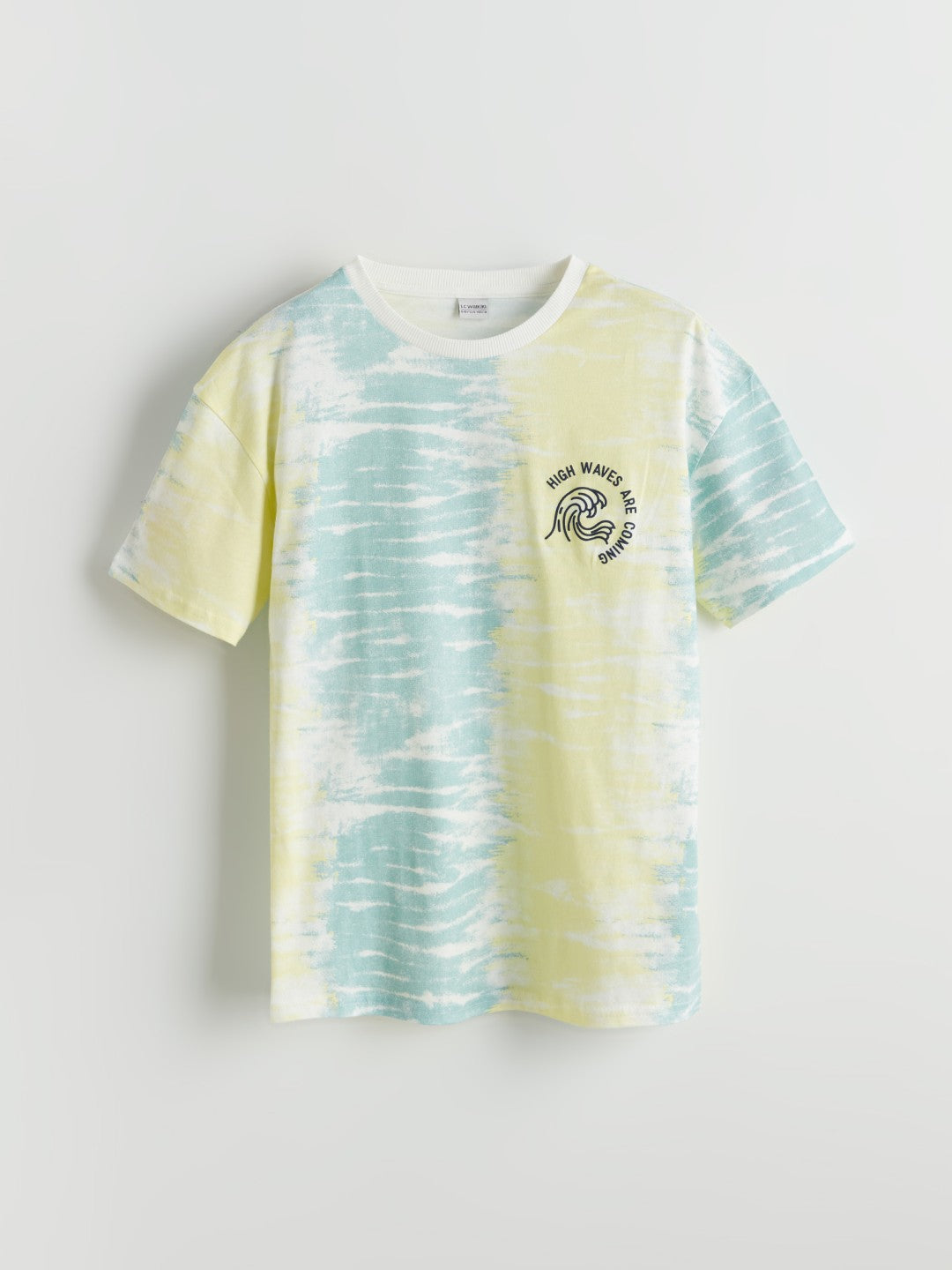 LCW Kids Crew Neck Printed Boy T-Shirt