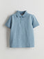 LCW Kids Polo Collar Patterned Combed Cotton BoyS T-Shirt