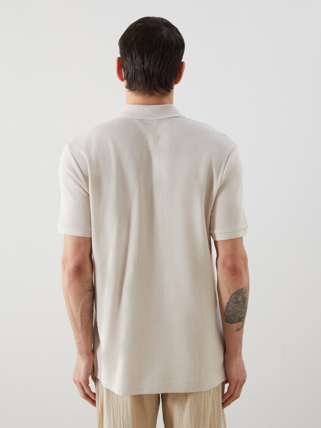 Xside Polo Collar Short Sleeve Men T-Shirt