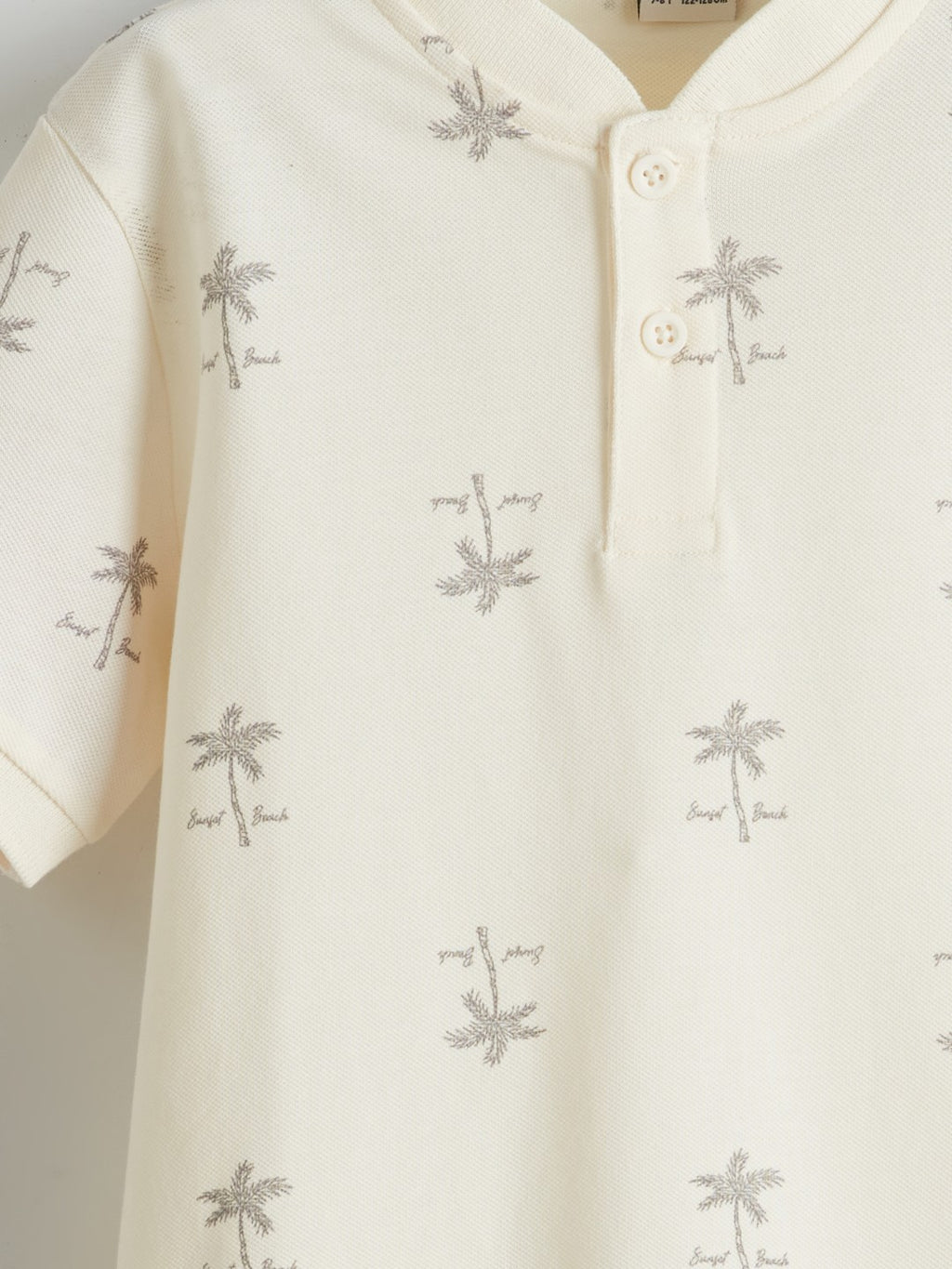 LCW Kids Mandarin Collar BoyS T-Shirt