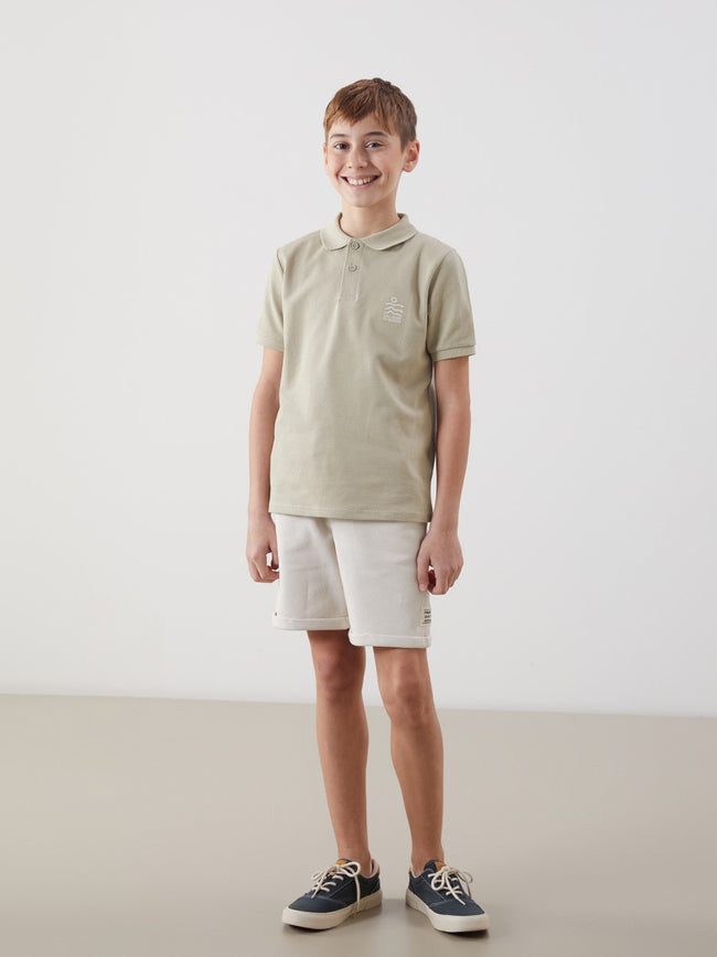 LCW Kids Polo Neck Boy T-Shirt Main Image