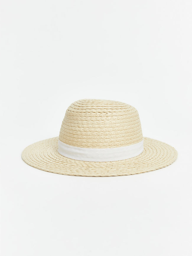 LCW Baby Baby Girl Straw Hat Hover Image