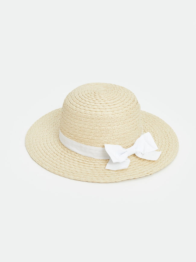 LCW Baby Baby Girl Straw Hat Main Image