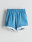 LCW Kids Elastic Waist Crinkle Girls Shorts