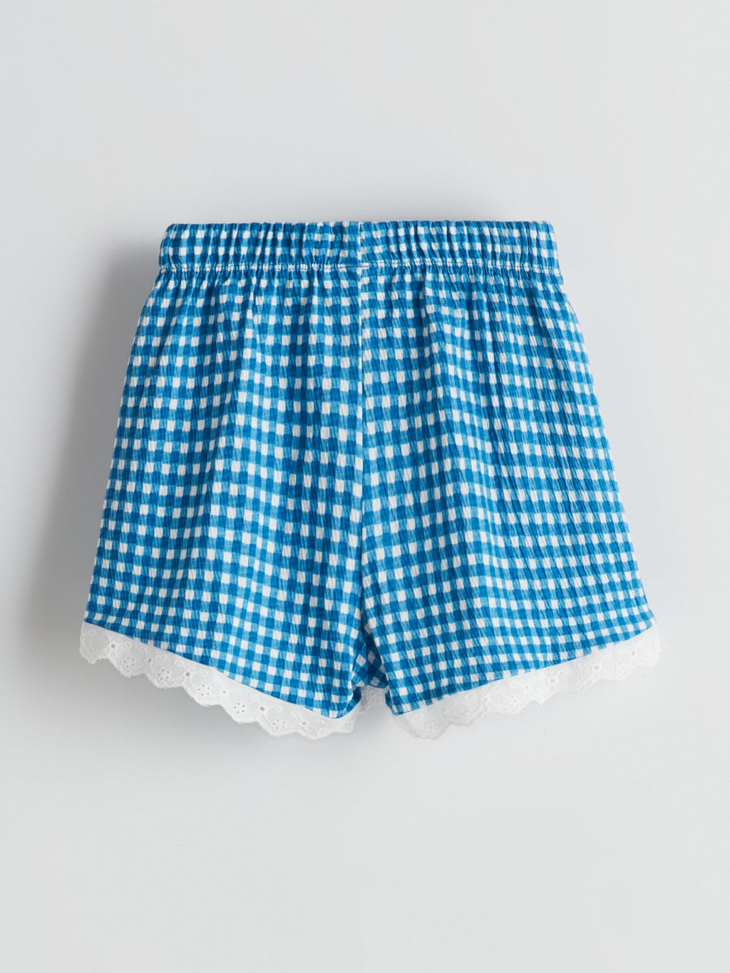 LCW Kids Elastic Waist Crinkle Girls Shorts