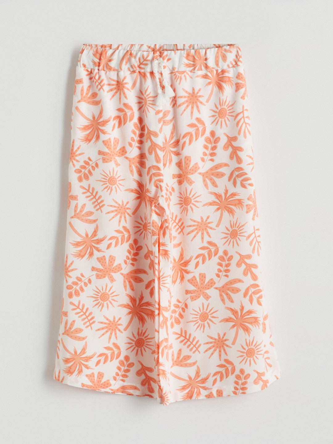 LCW Kids Elastic Waist Girls Capri