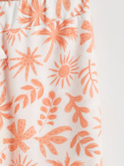 LCW Kids Elastic Waist Girls Capri