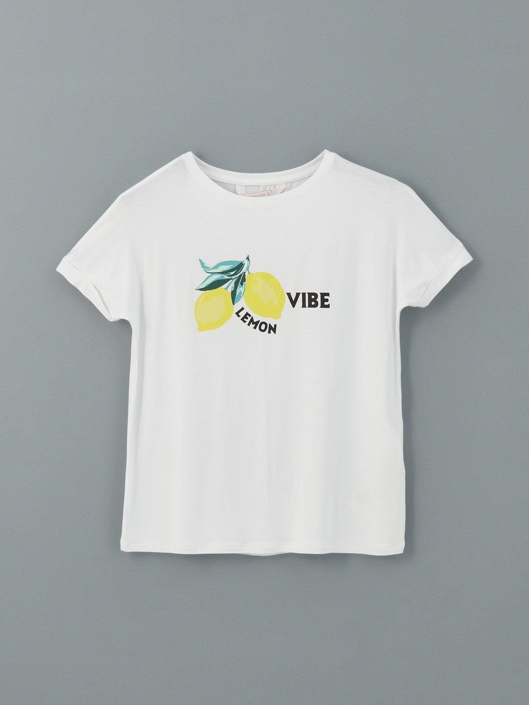 LCW Dream Crew Neck Printed Women Pajama Set