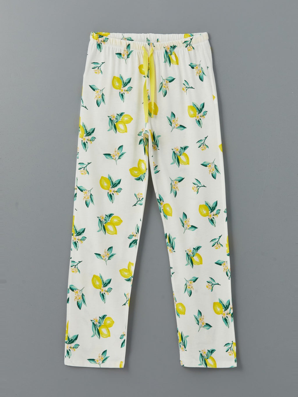 LCW Dream Elastic Waist Printed Women Pajama Bottoms