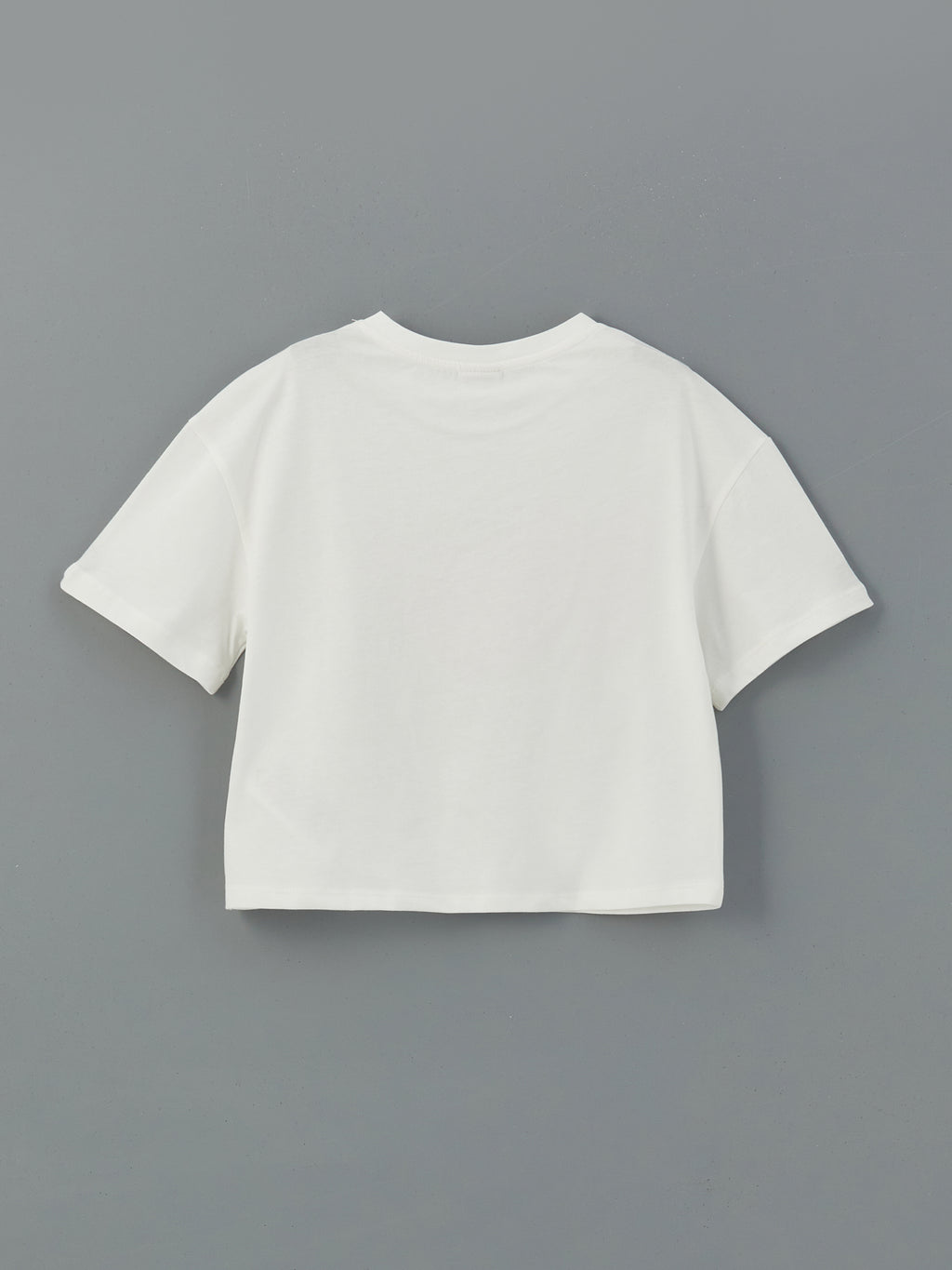 Crew Neck Girls T-Shirt and Shorts Skirt