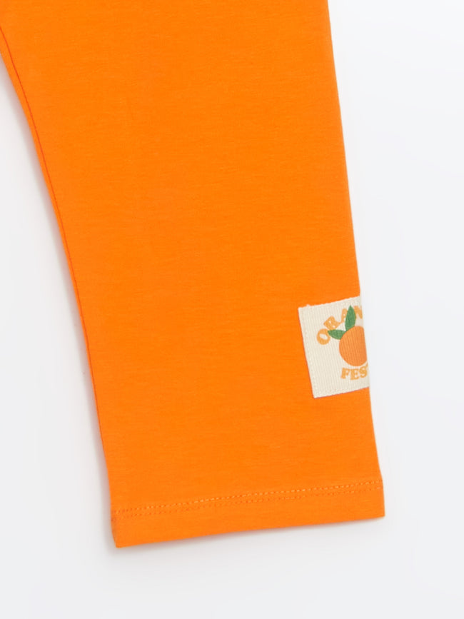 Elastic Waist Girls Leggings Main Image