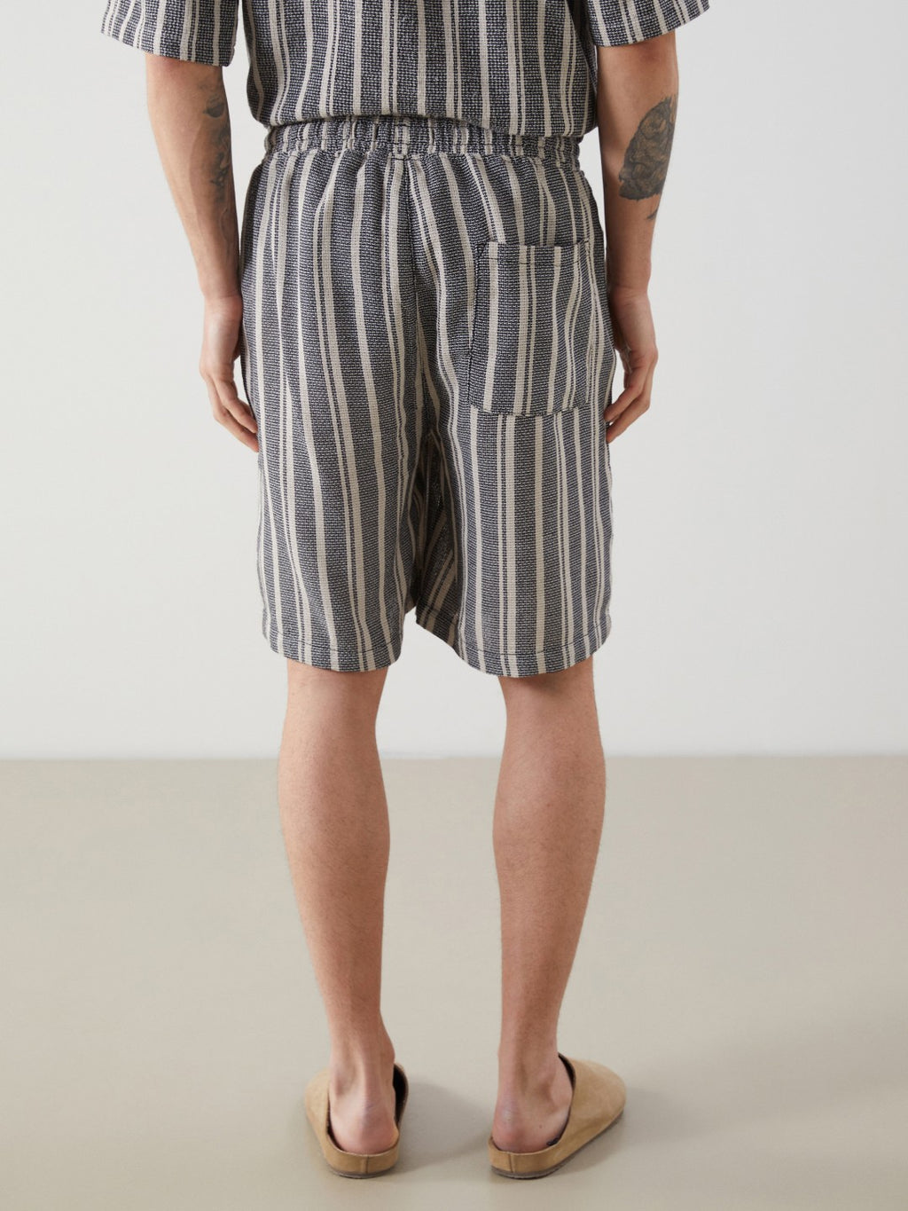 Xside Standard Cut Striped Men Shorts