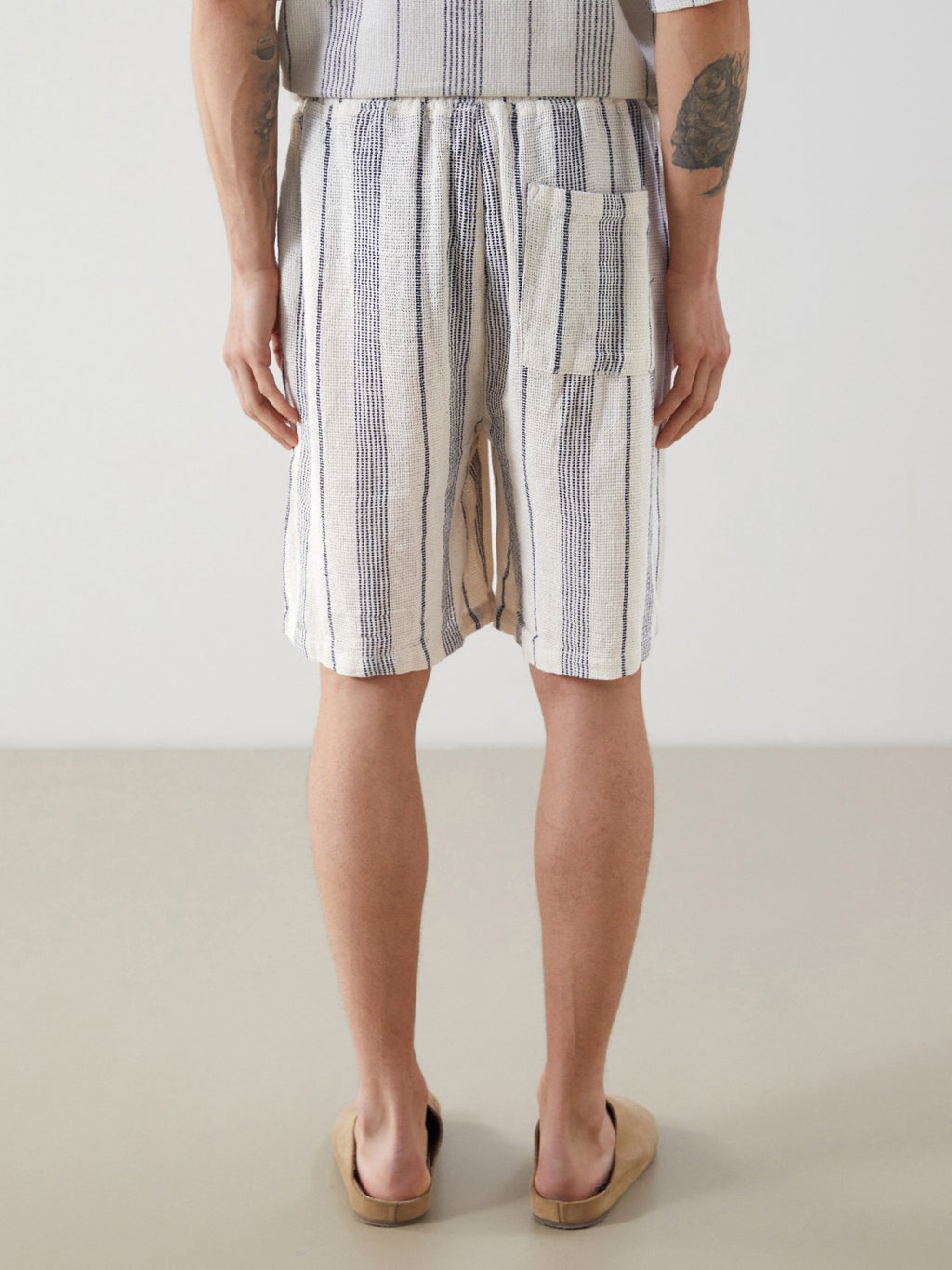 Xside Standard Cut Striped Men Shorts