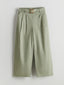 LCW Kids Elastic Waist Pleated Girls Trousers