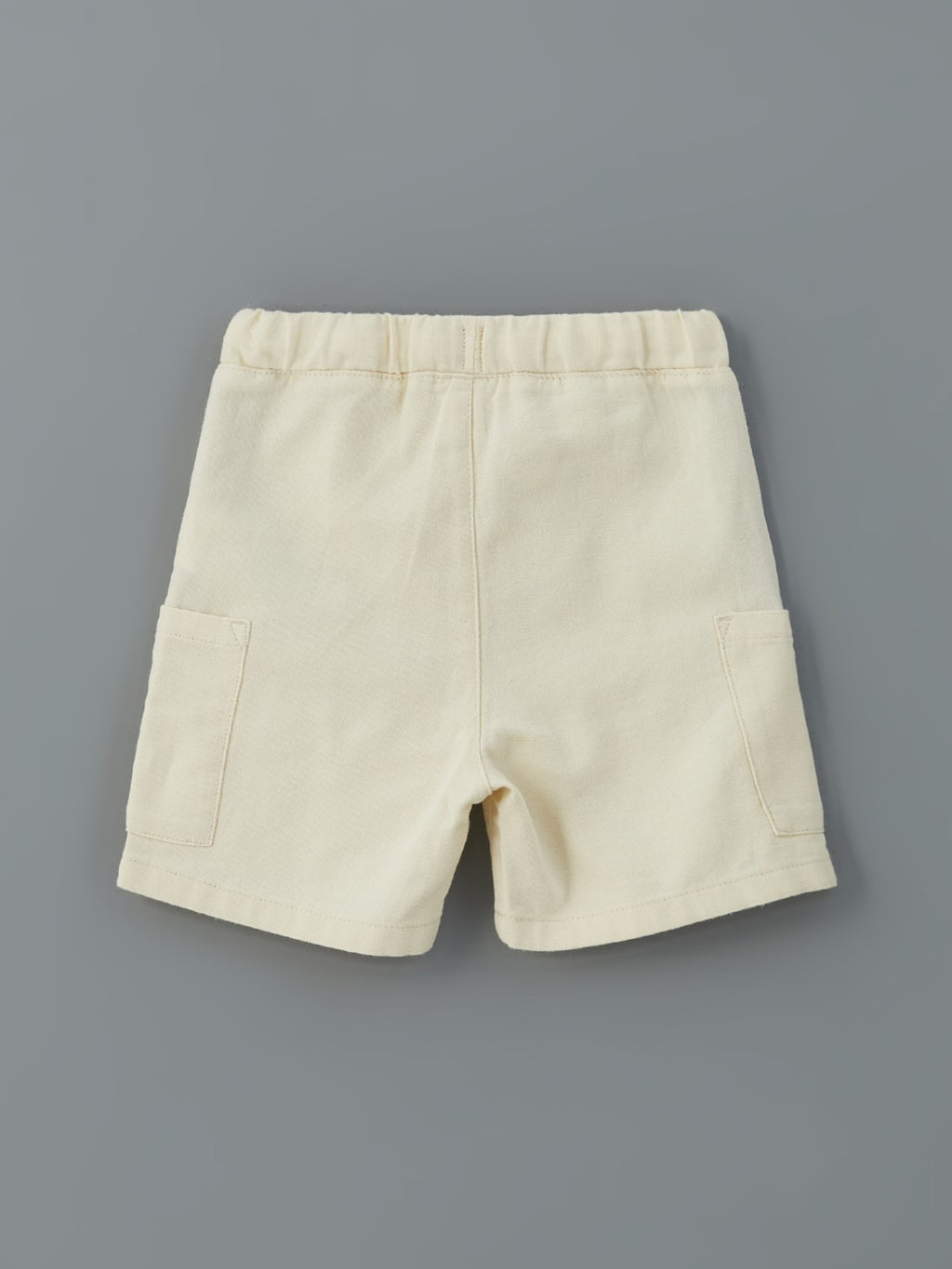 LCW Kids Elastic Waist Boy Pocket Linen Shorts