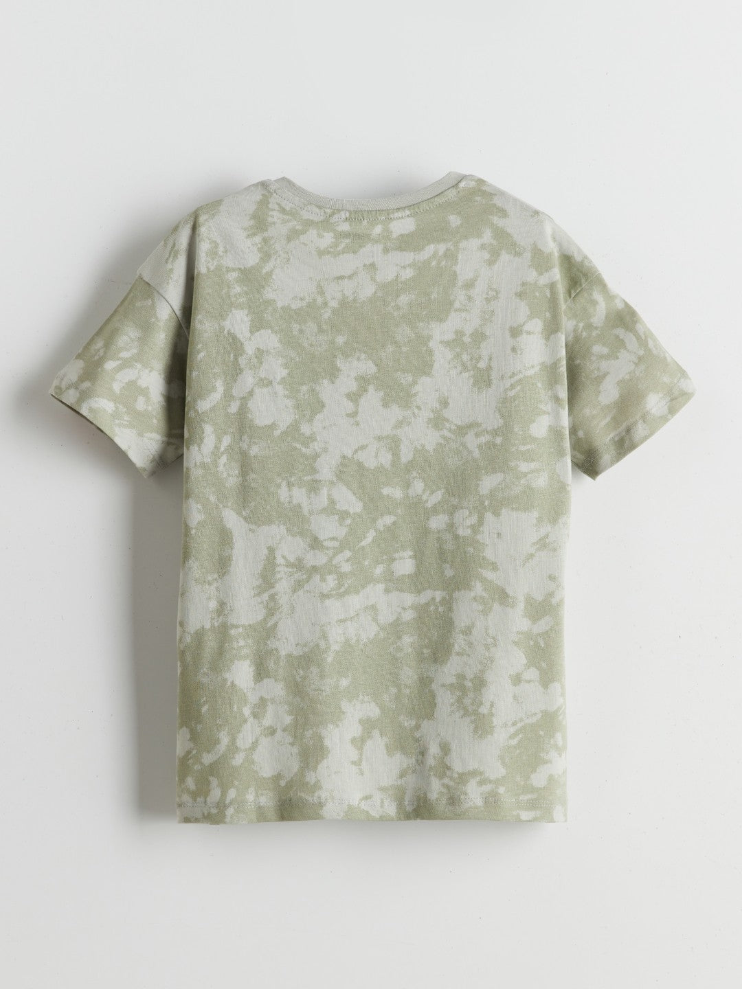 LCW Kids Crew Neck Boy Shorts Pajama Set