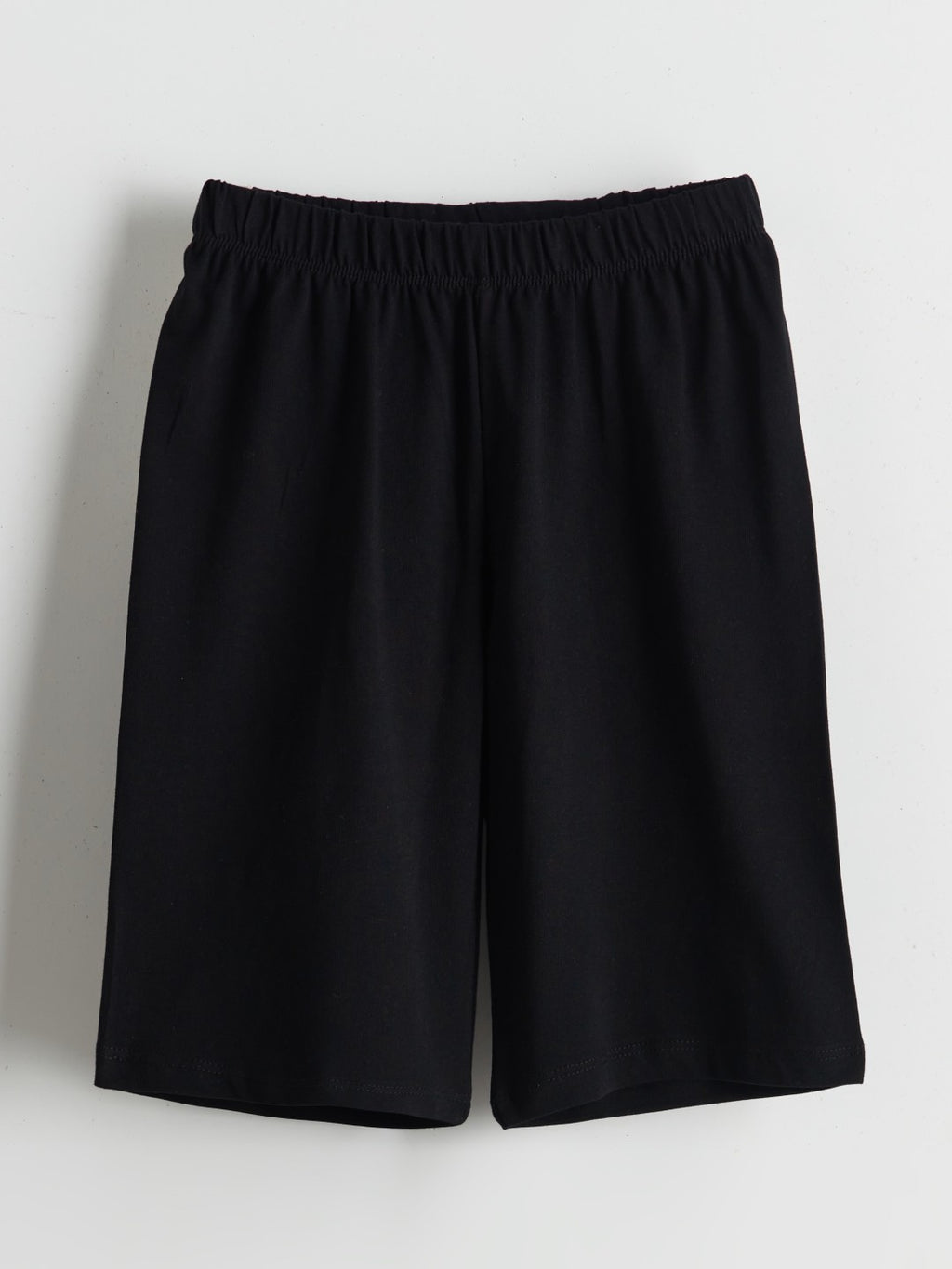 LCW Kids Crew Neck Boy Shorts Pajama Set