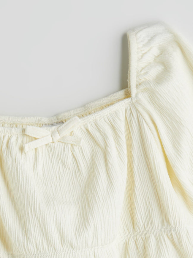 LCW Kids Square Neck Girls T-Shirt Main Image