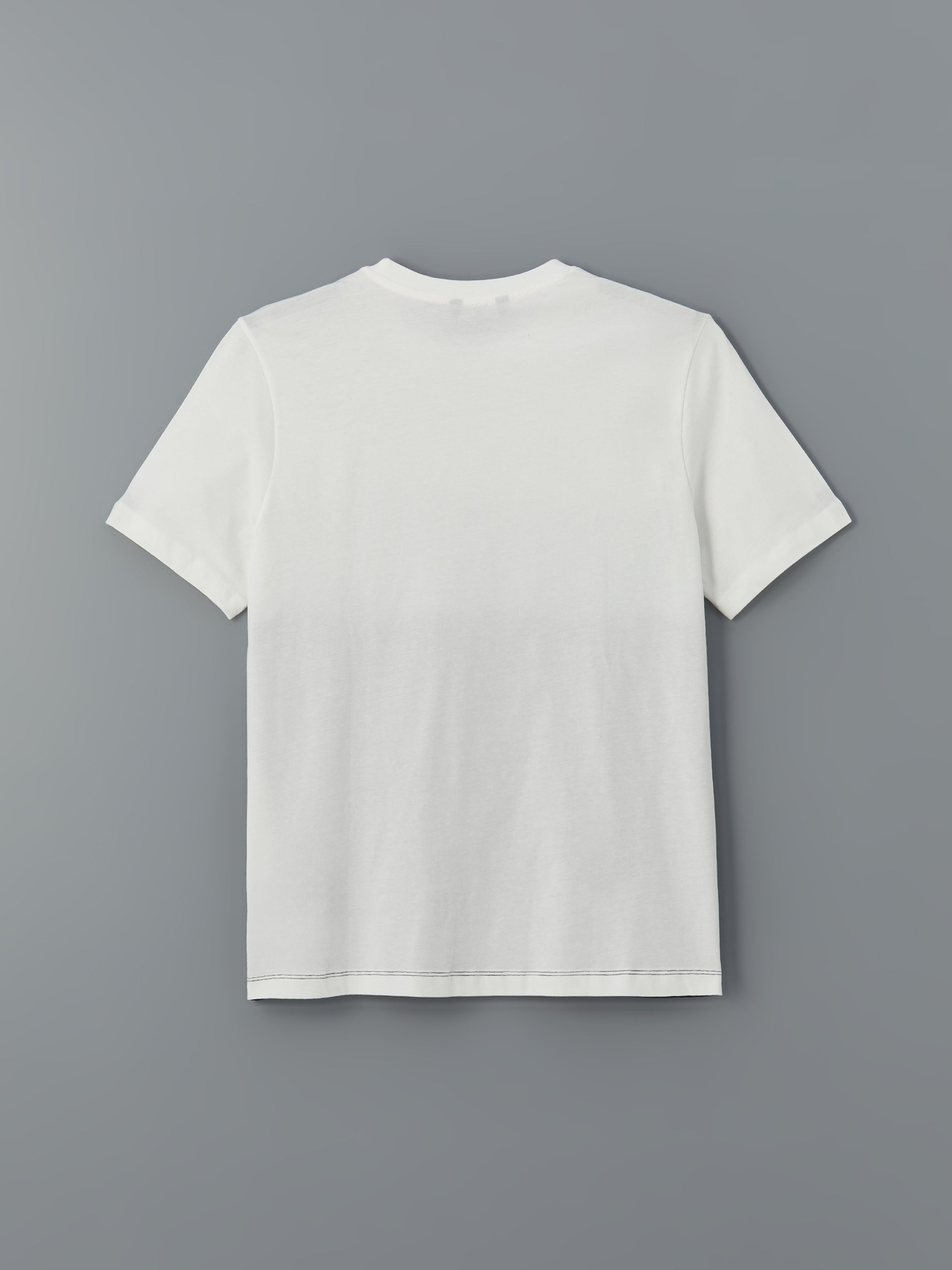 Xside- Crew Neck Color Block Combed Cotton Men T-Shirt