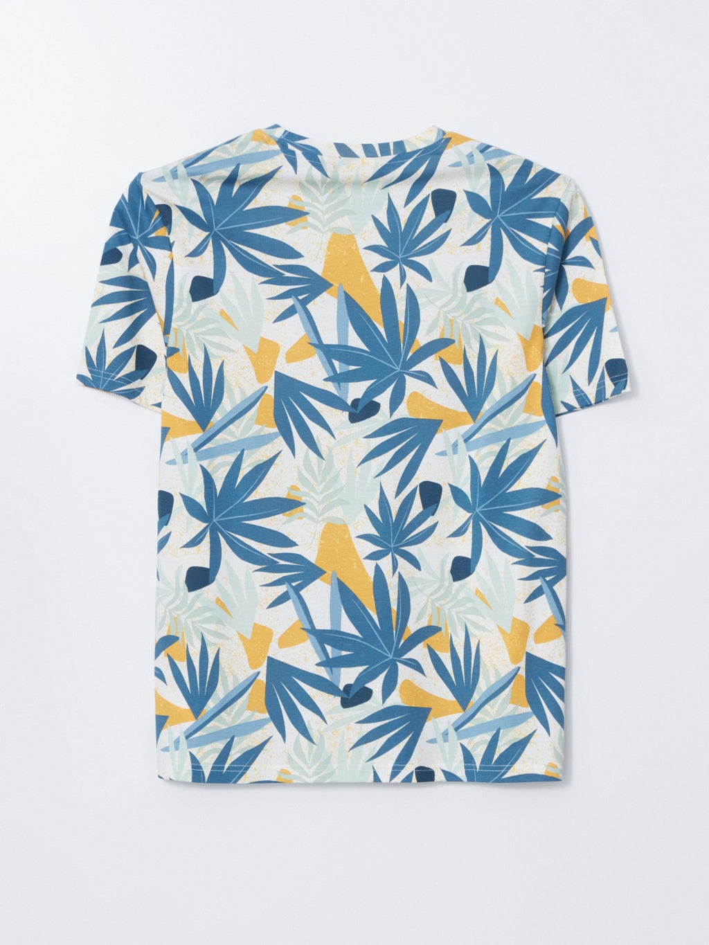 Xside Crew Neck Printed Combed Cotton Men T-Shirt