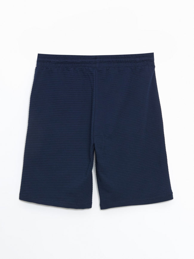 Xside Blue Standard Fit Men Shorts Main Image