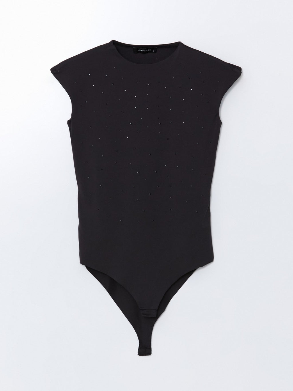 LCW Vision Crew Neck Stoned Women Bodysuit