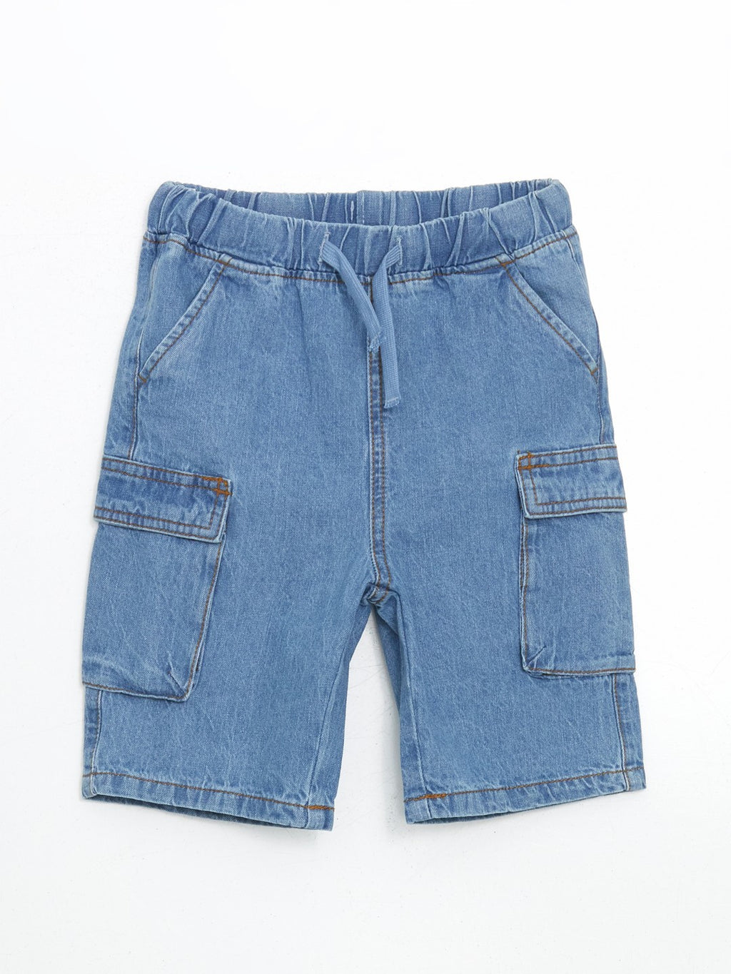 LCW Kids Elastic Waist Boy Jean Shorts