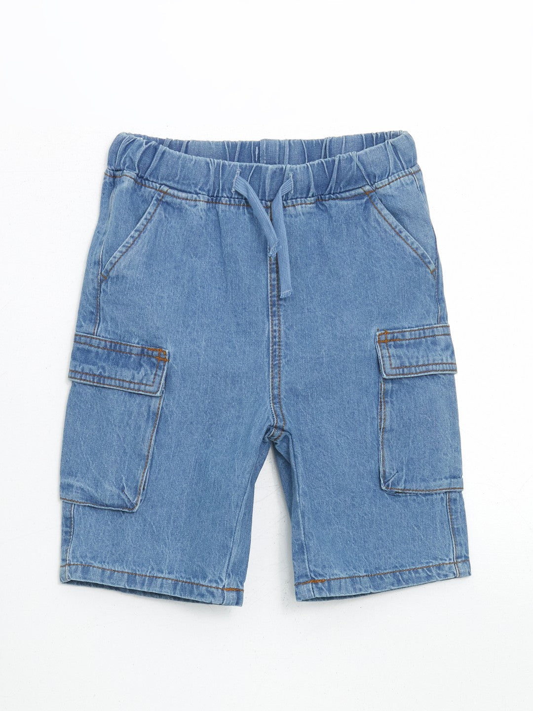 LCW Kids Elastic Waist Boy Jean Shorts