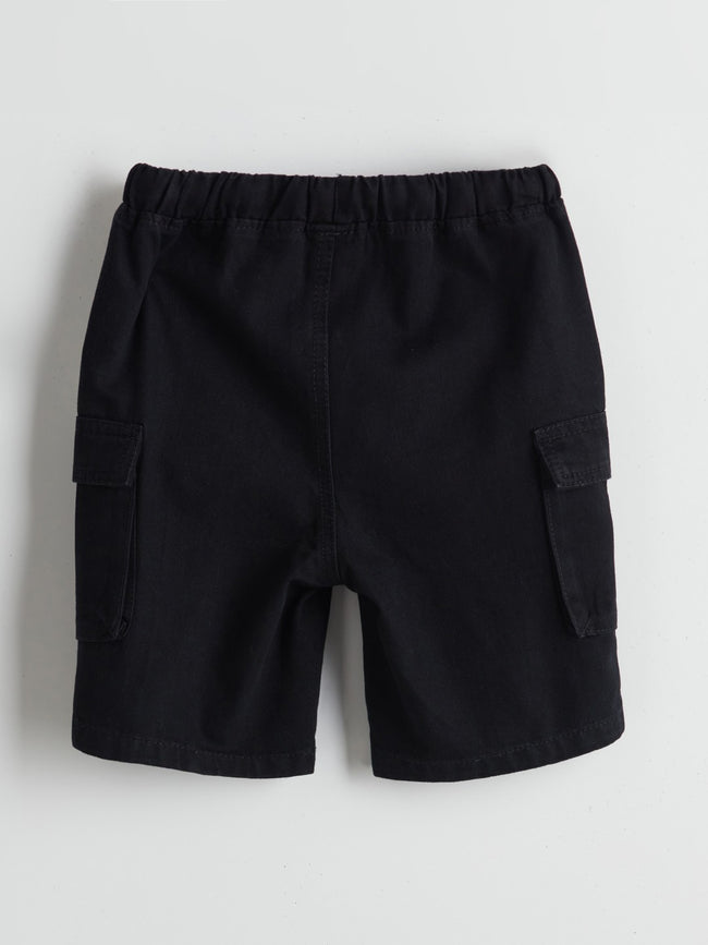 LCW Kids Elastic Waist Boy Jean Shorts Main Image
