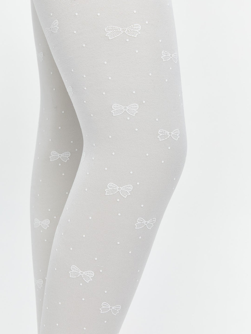 LCW Kids Bow Patterned Girls Thin Tights 2-Pack