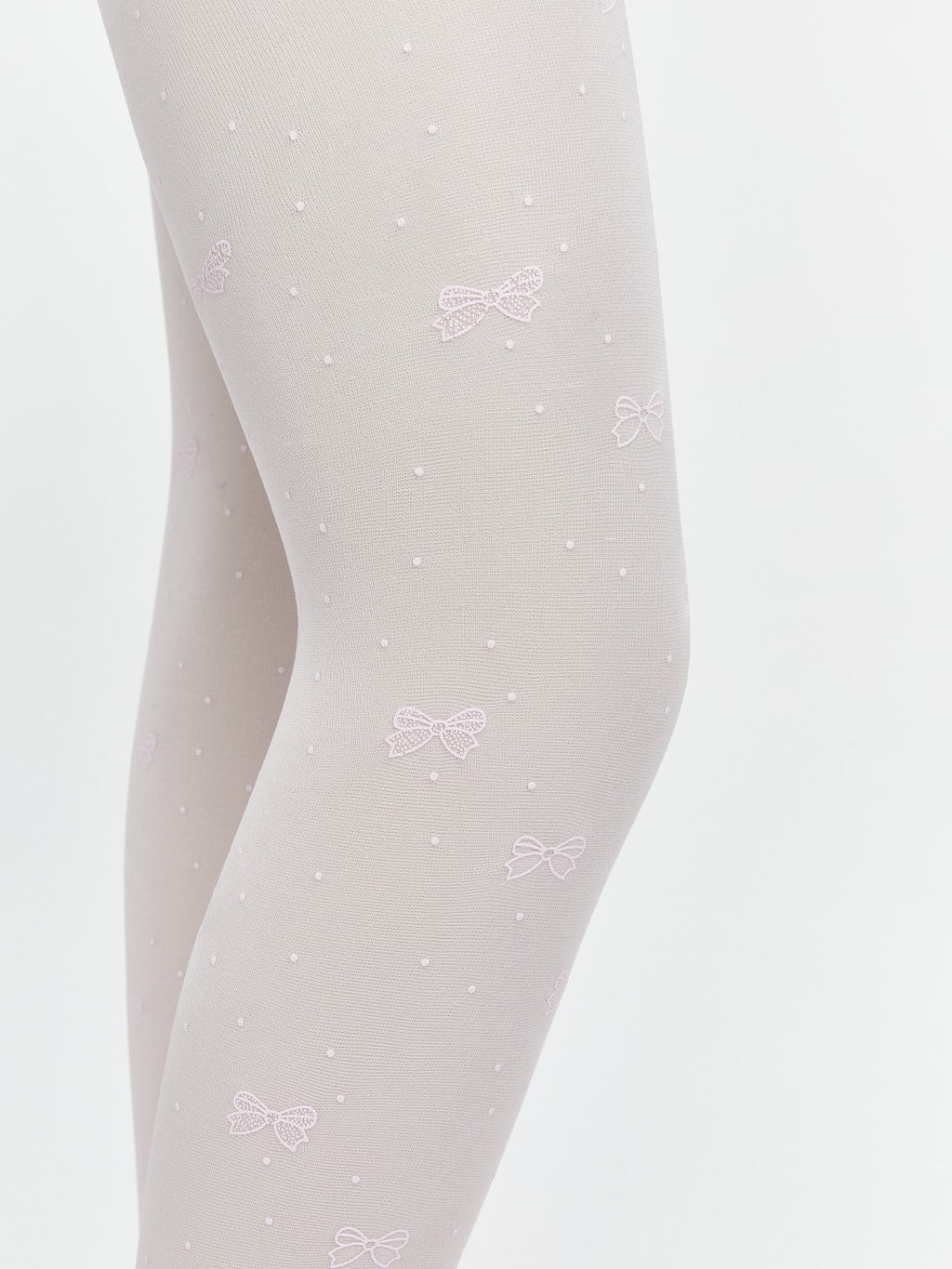 LCW Kids Bow Patterned Girls Thin Tights 2-Pack