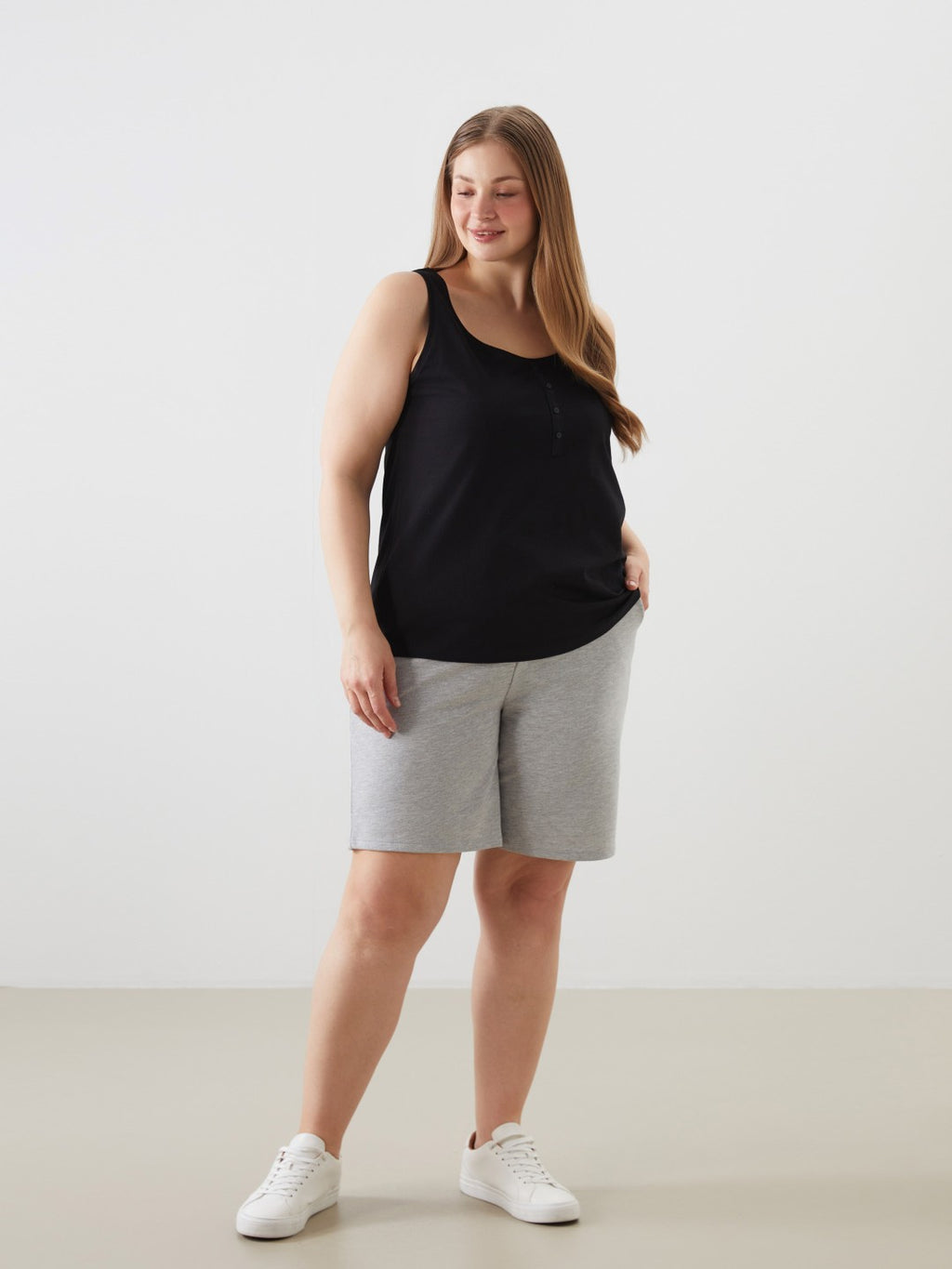 LCW Classic U Neck Women Tank Top